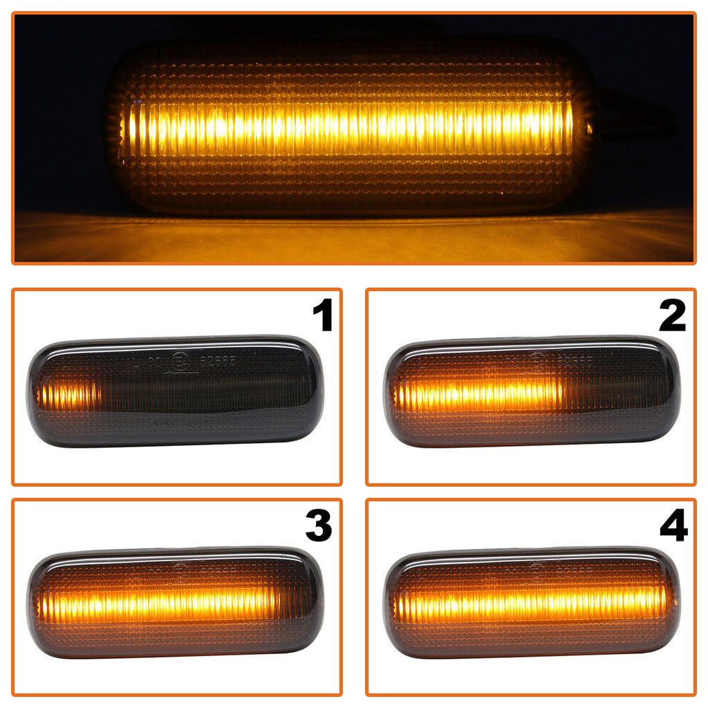 Чифт странични мигачи LED за Citroen C4 1 2004–2011 – 6325G2