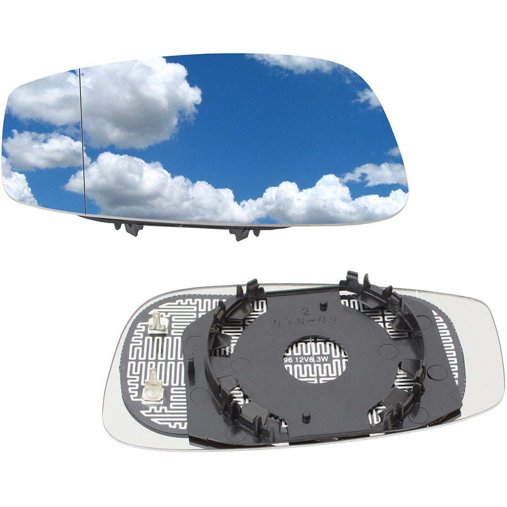 Sticlă oglindă exterioară stânga pentru Fiat Idea 2004–2011