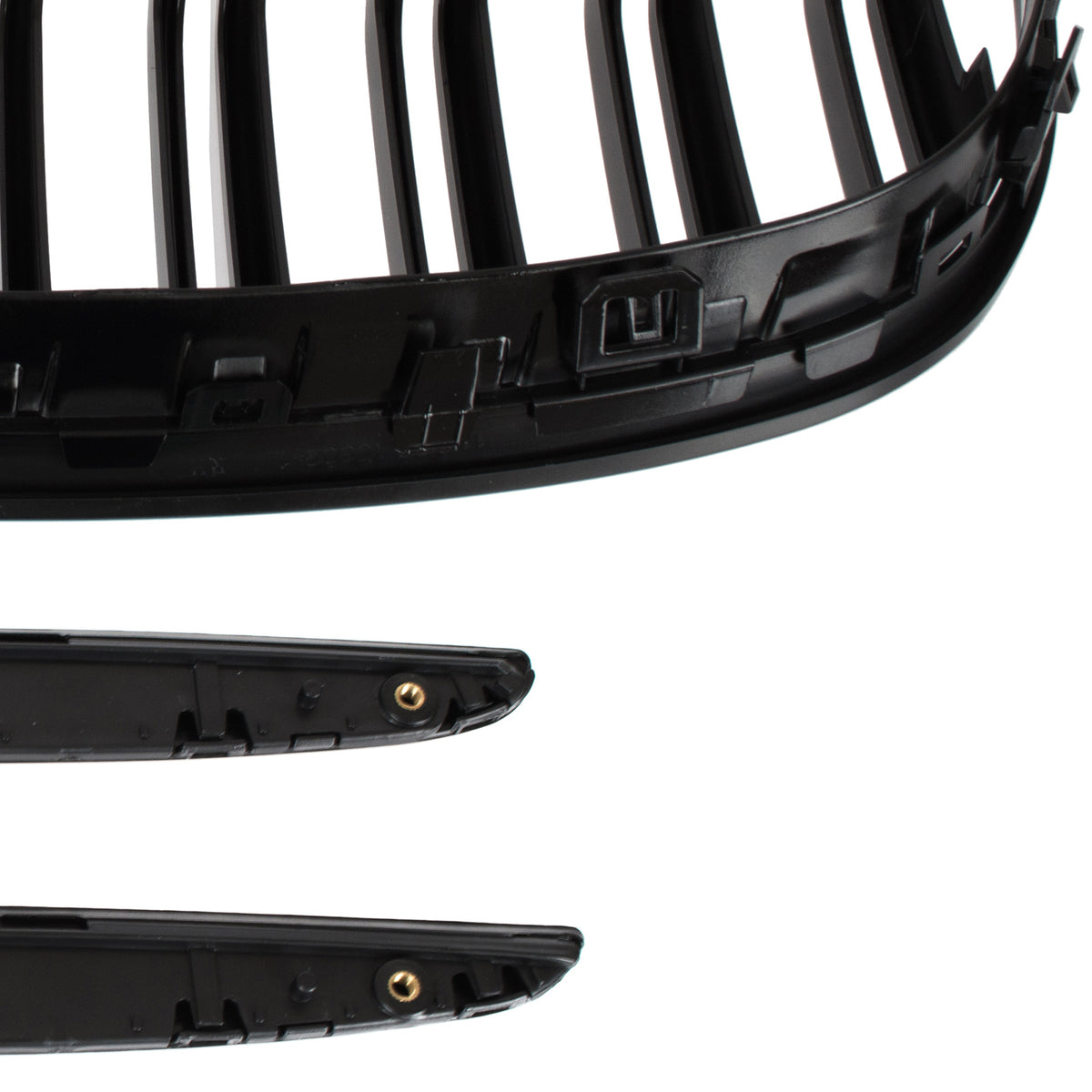 Чифт решетки между фаровете за БМВ Е90 (BMW 3 E90 / E91) 2004–2009