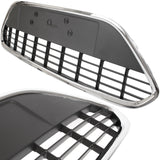 Ford Focus 08-10 atrapka kratka w zderzak środkowa CHROM