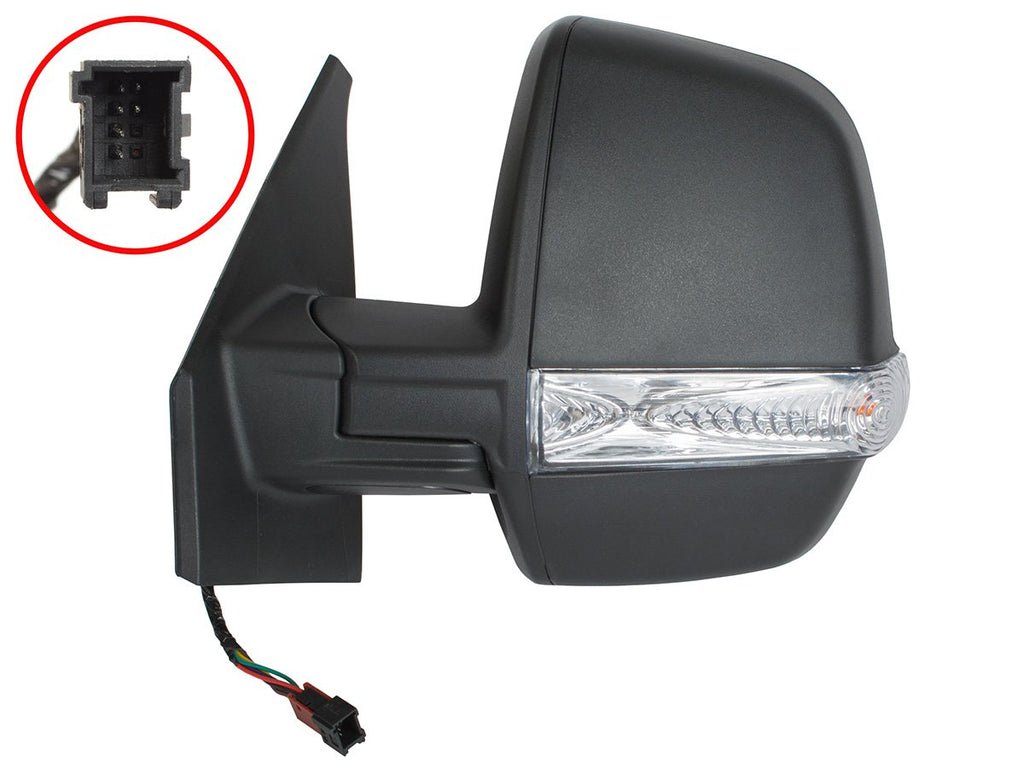 Външно огледало с две стъкла за Опел Комбо (Opel Combo) 2012–