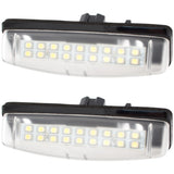 Pereche lămpi număr LED pentru Toyota Camry Aurion Avensis și altele