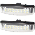 Pereche lămpi număr LED pentru Mitsubishi Colt Plus Grandis