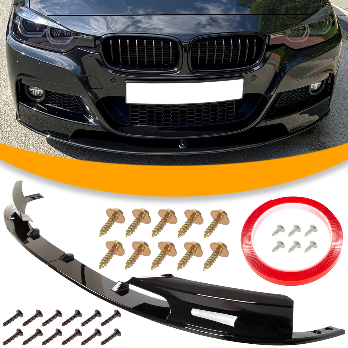 Спойлер под предна броня за BMW 3 F30 F31