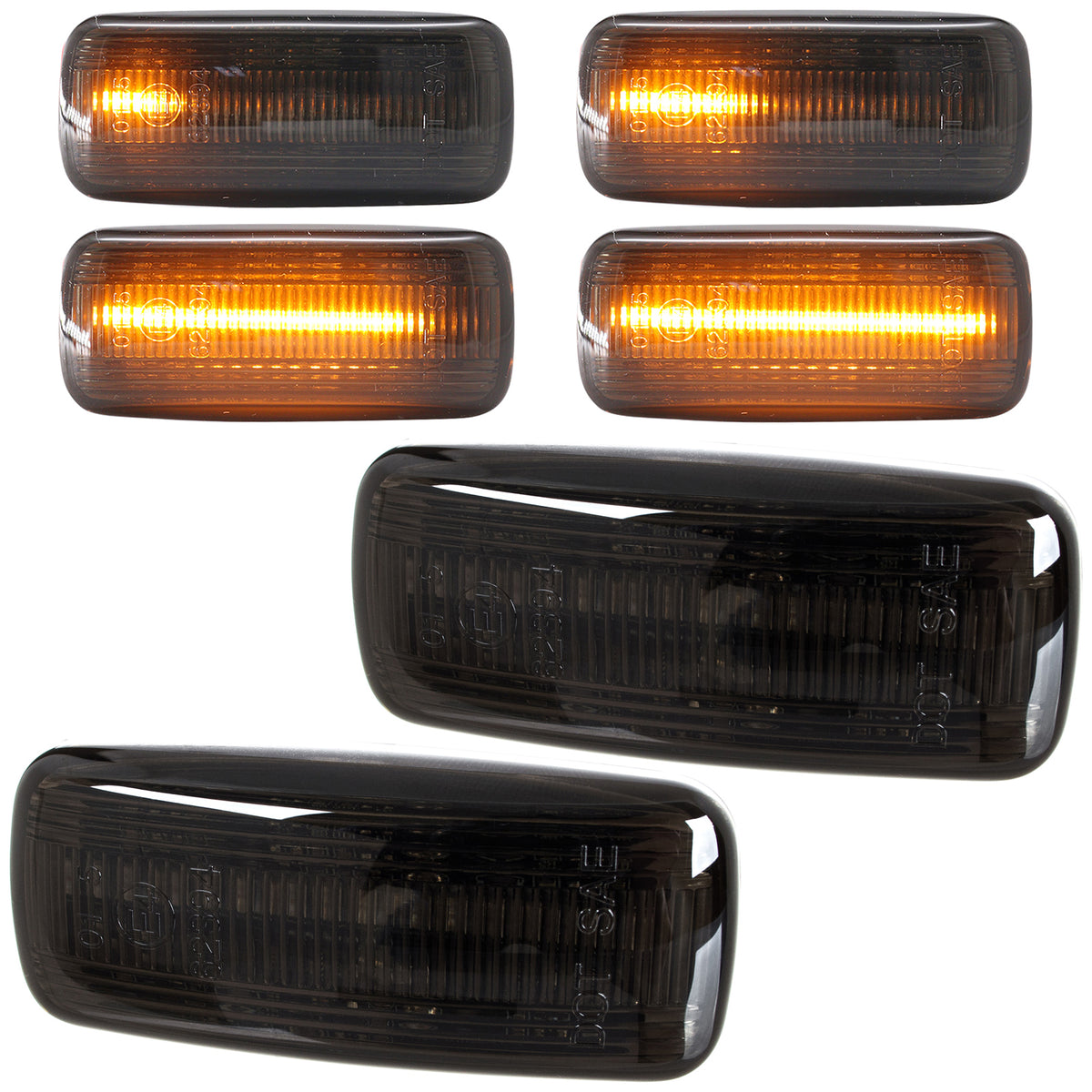 Чифт странични мигачи LED за Ауди А4 Б5 1994–2001 – 8N0949127A