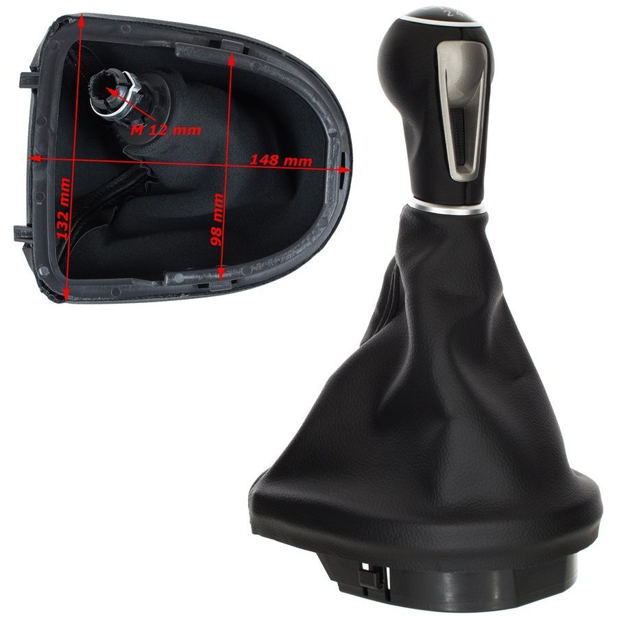 Топка за скоростен лост с маншон и рамка за Сеат Алтеа (Seat Altea)