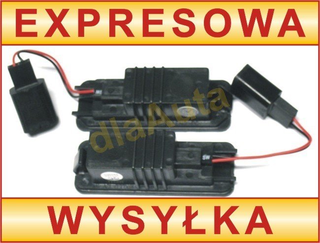 LED плафон за номер за VW Golf 4 5 6 7 Passat B6 B7 Polo Lupo и др.
