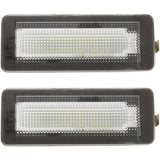 Pereche lămpi număr înmatriculare LED pentru Smart Fortwo și altele