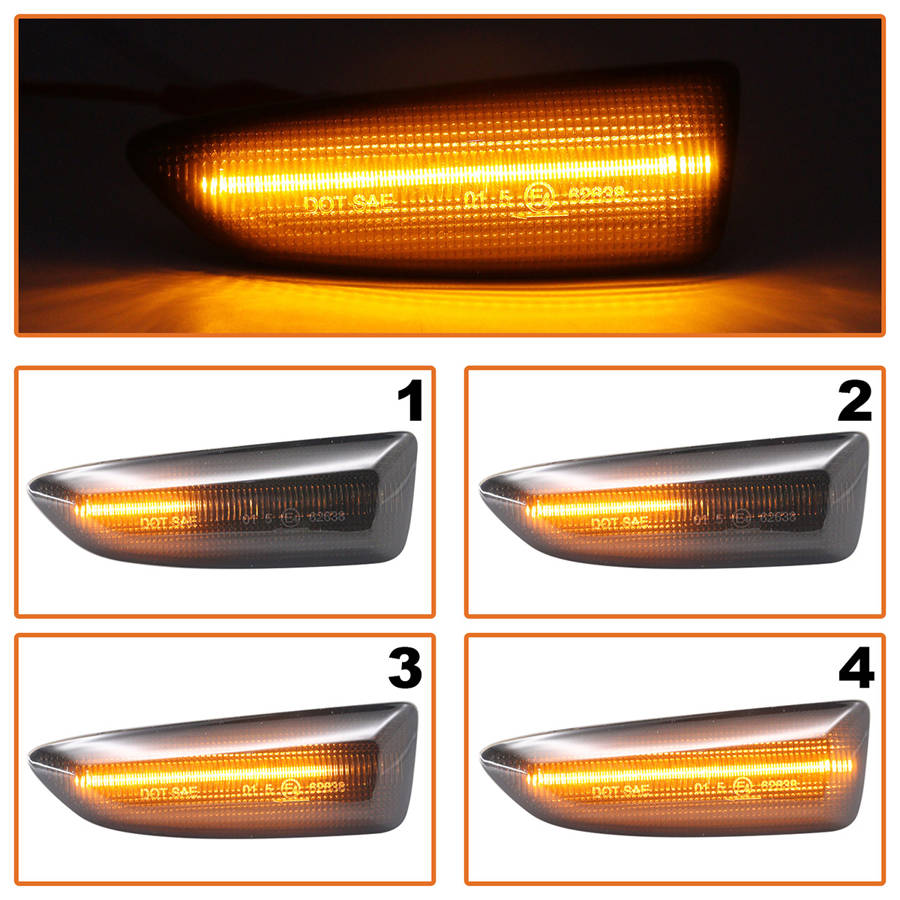 Чифт странични мигачи LED за Зафира Ц (Opel Zafira C) 2011– – 13273103
