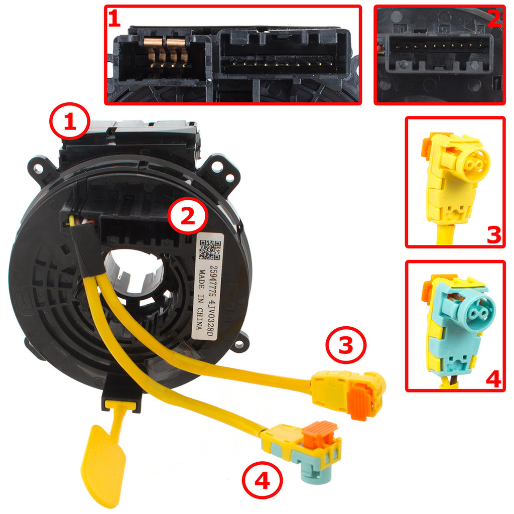 Spirală airbag volan pentru Opel Insignia A 2008–2017 – 22899138