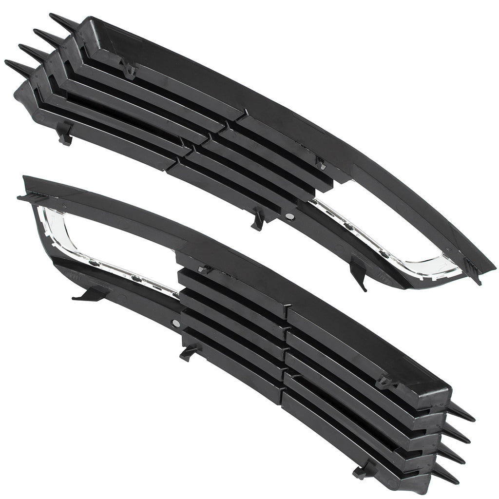 Чифт решетки за броня за Audi A8 D3 FL 2008–2010 – 4E0807679B