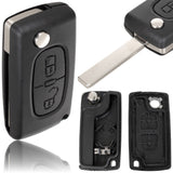 Carcasă telecomandă pentru Citroen Berlingo C2 C3 C4 C5 C6 și altele