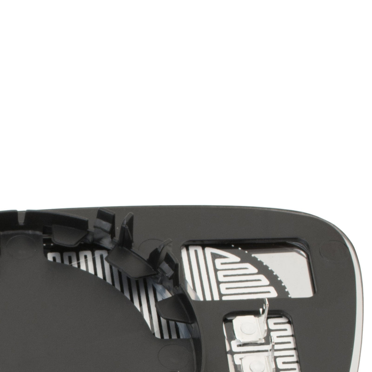 Sticlă oglindă exterioară dreapta pentru VW Touran 2003–2010