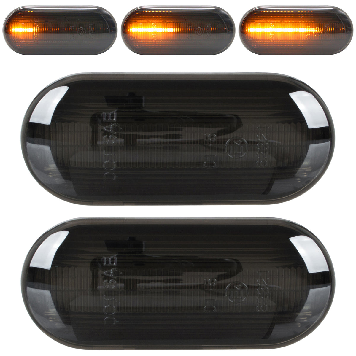 Чифт странични мигачи LED за VW Bora Caddy 2 Golf 4 Jetta Lupo и др.