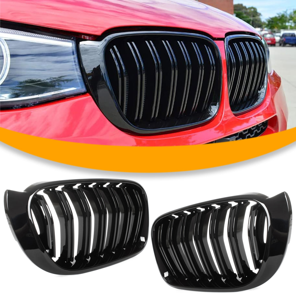 Чифт решетки между фаровете за BMW X4 F26 2014–2017