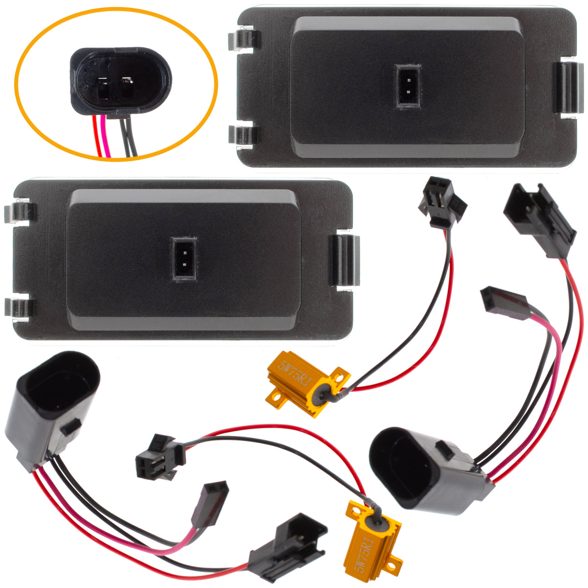 LED плафон за номер за Seat Altea Arosa Cordoba 1 2 Ibiza 2 3 и др.