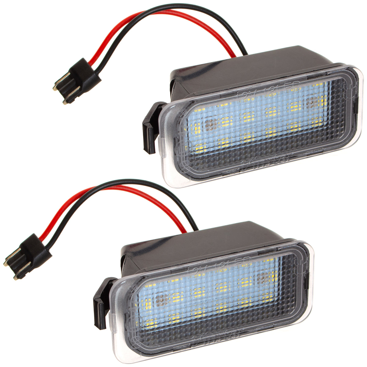 Pereche lămpi număr LED pentru Ford C-MAX 2 Fiesta Mk7 Focus și altele