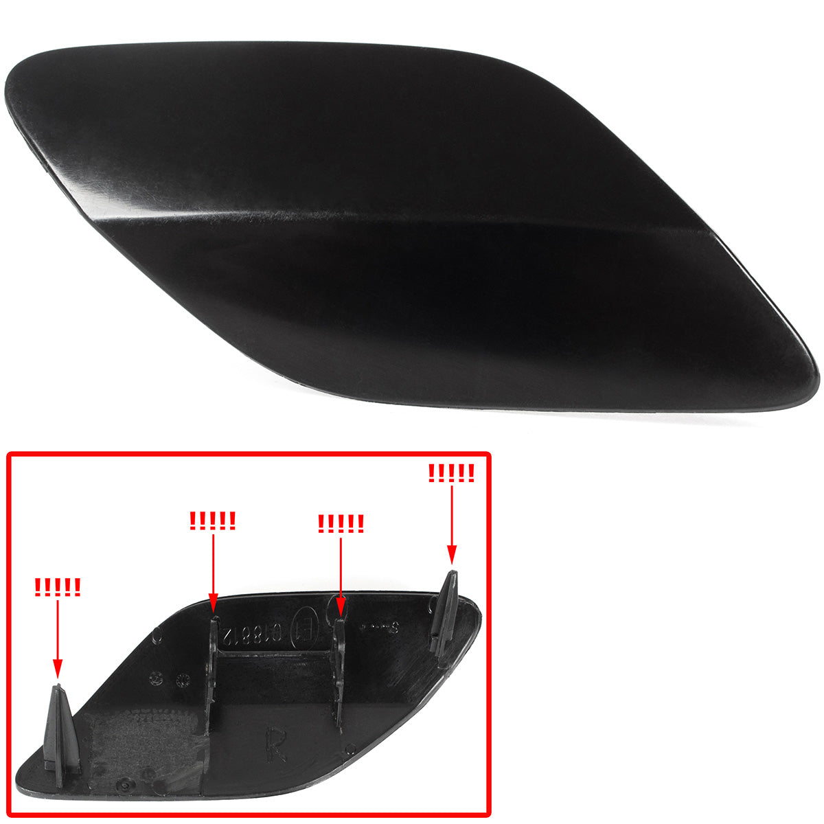 Капачка за пръскалката на фара за Голф Плюс 2009–2014 – 5M0955110