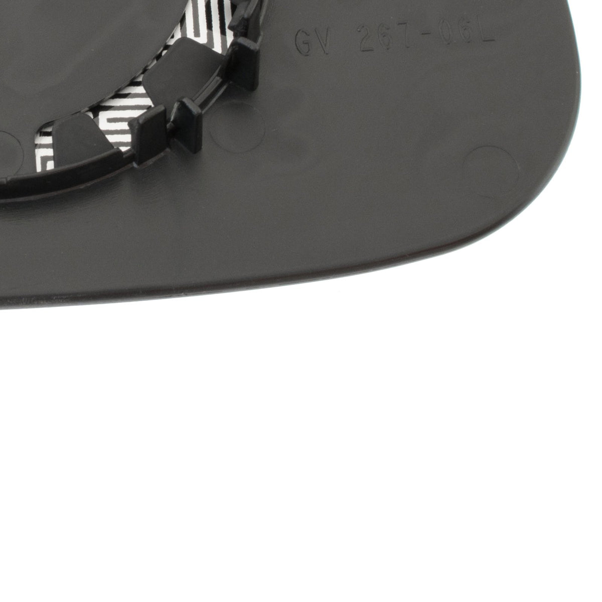 Sticlă oglindă exterioară stânga pentru Volvo C30 2006–2009