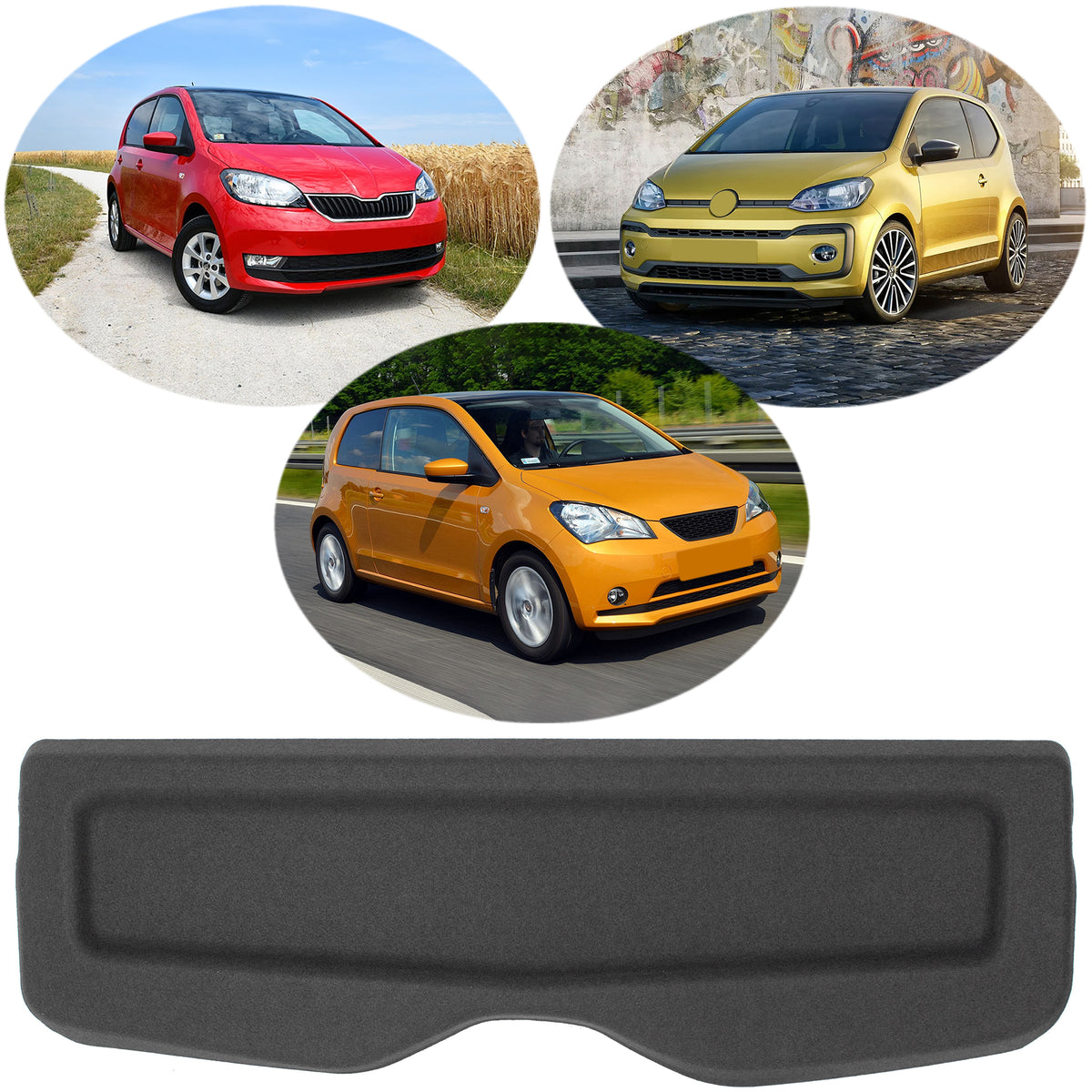 Кора за багажник за Seat Mii 2011– – 1S0867769