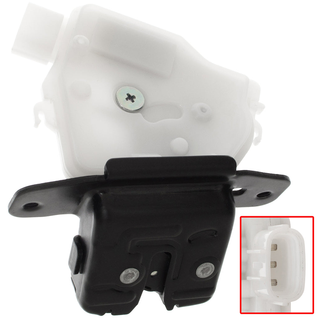 Ключалка на багажника с машинка за Toyota Yaris 2 2005–2011