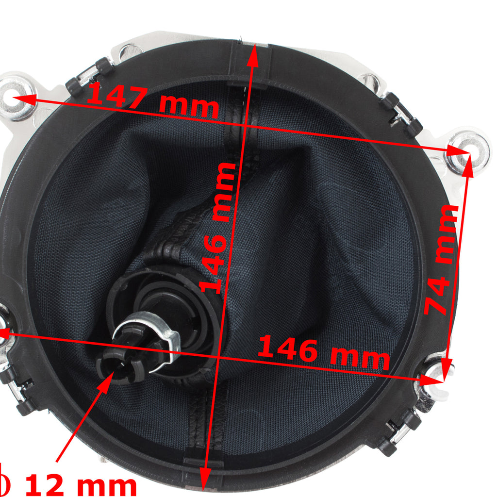 Nucă schimbător cu manșon și ramă pentru Audi TT 8J 2006–2014