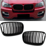 Pereche grile între faruri stânga și dreapta pentru BMW X6 E71