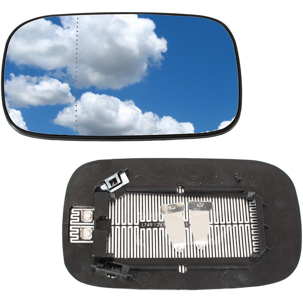 Sticlă oglindă exterioară stânga pentru Volvo S40 2003–2007