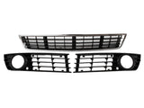 Set grile bară de protecție față stânga și dreapta pentru Audi A4 B6