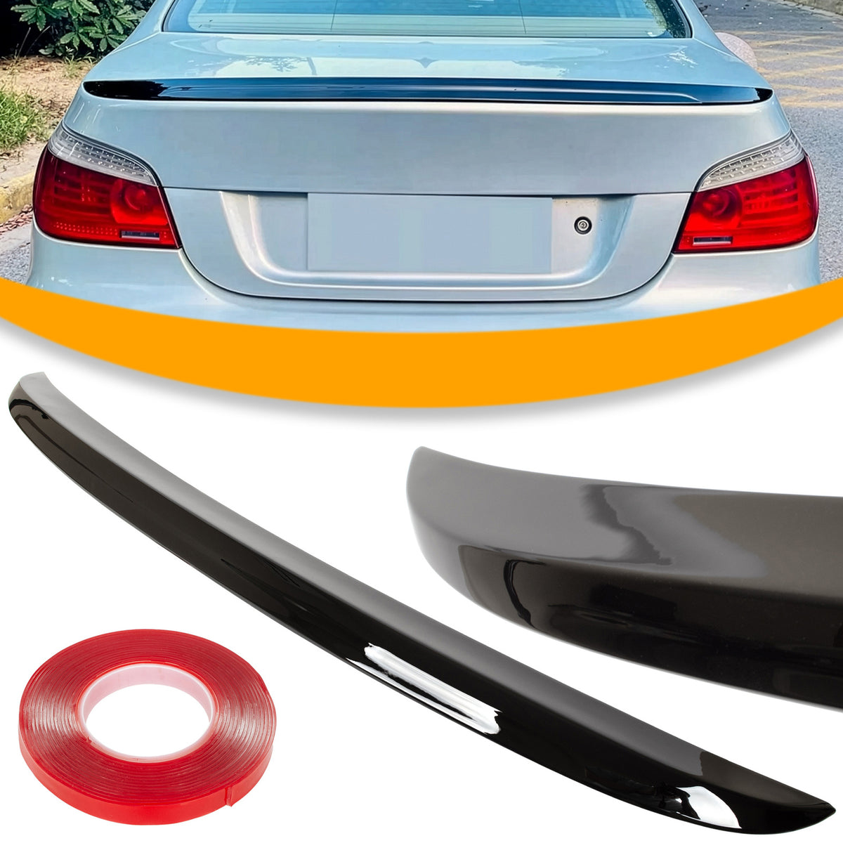 Спойлер на капак на багажника за БМВ Е60 (BMW E60)