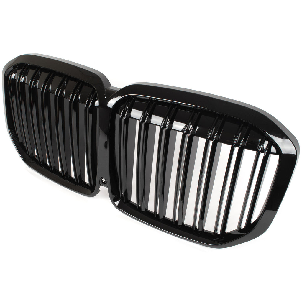 Grilă între faruri pentru BMW X7 G07 2019+ BLACK GLOSSY