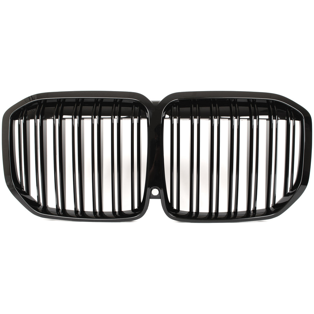 Grilă între faruri pentru BMW X7 G07 2019+ BLACK GLOSSY