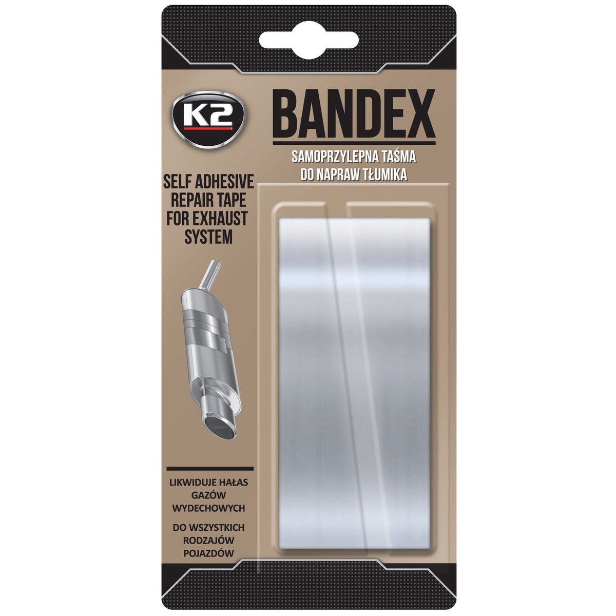 Високотемпературен бандаж за ауспух K2 BANDEX 100 см B305