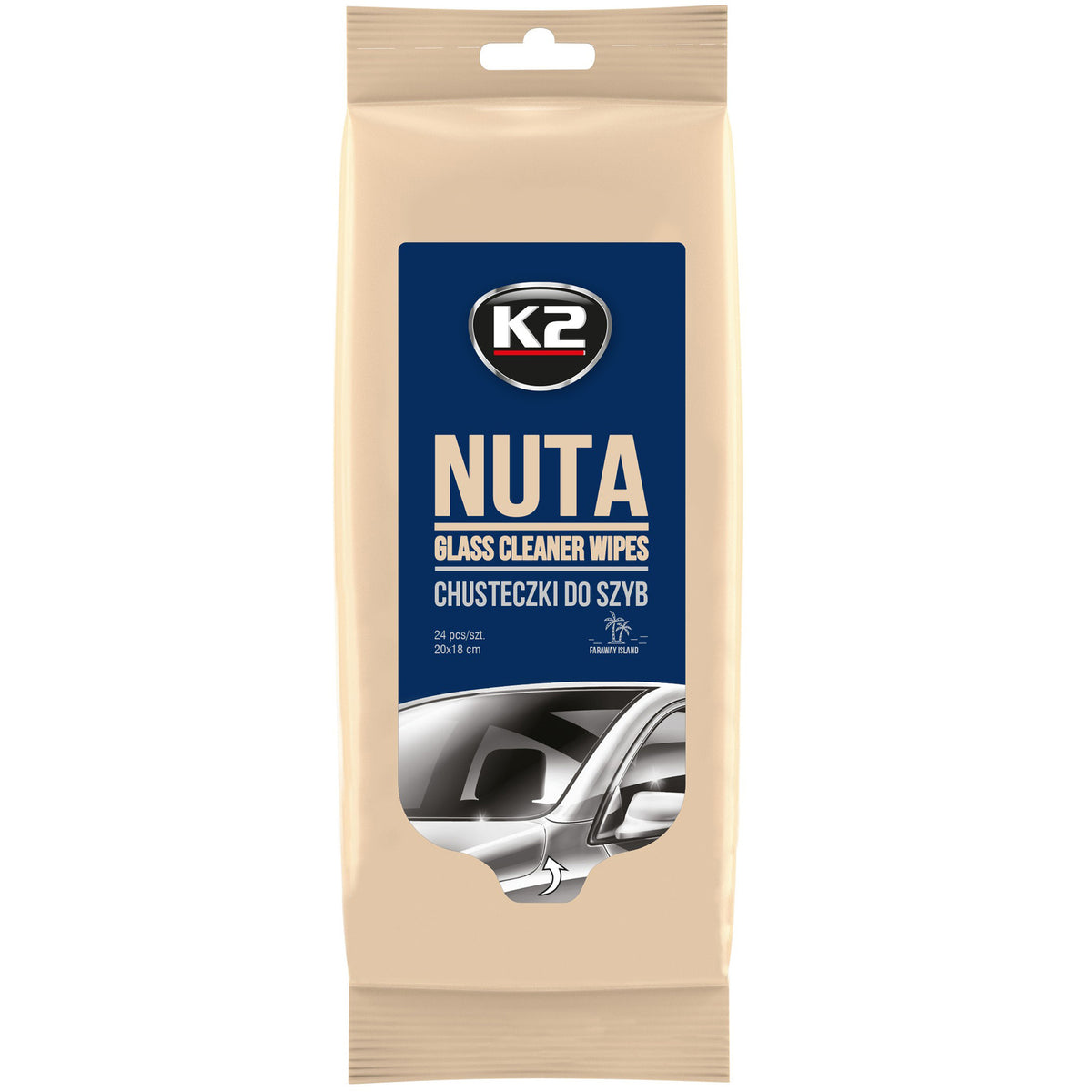 Кърпички за почистване на стъкла K2 NUTA WIPES K500