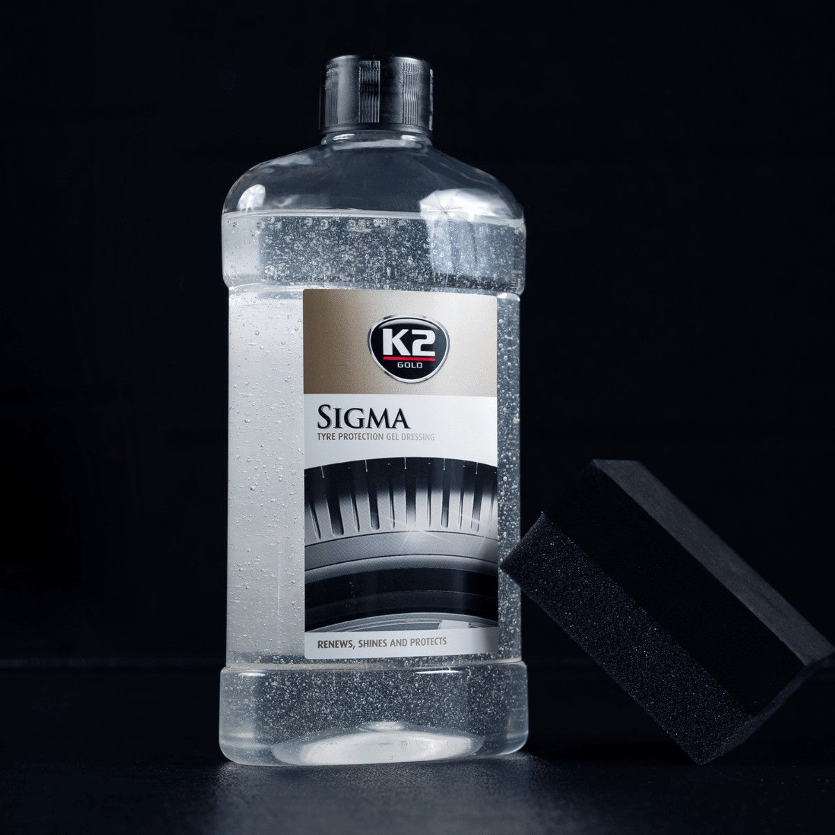 Препарат за почерняване на гуми K2 SIGMA 500 мл G157
