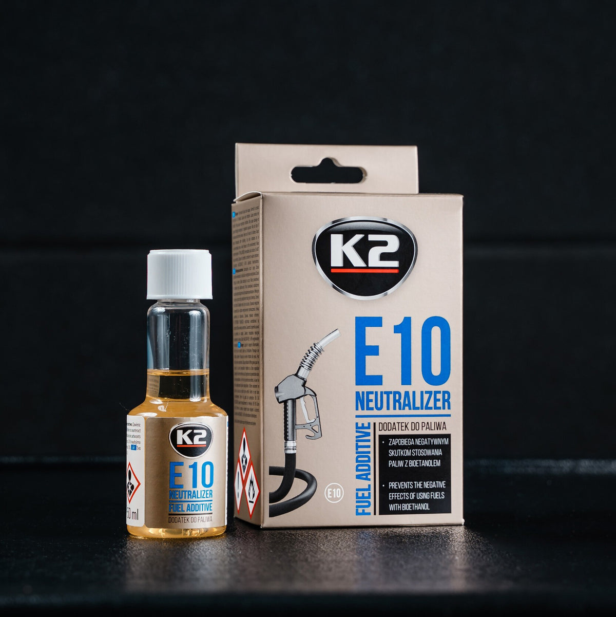 Добавка за горива E10, неутрализатор K2 E10 NEUTRALIZER 50 мл T325