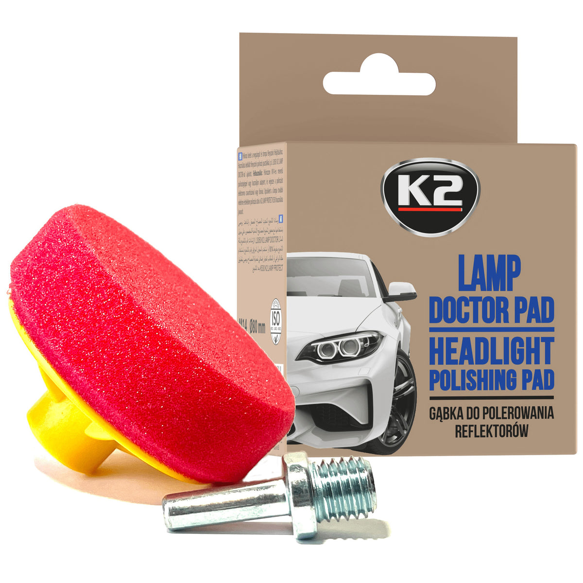 Гъба за полиране на фарове K2 LAMP DOCTOR PAD K533