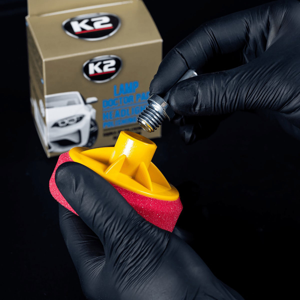 Гъба за полиране на фарове K2 LAMP DOCTOR PAD K533