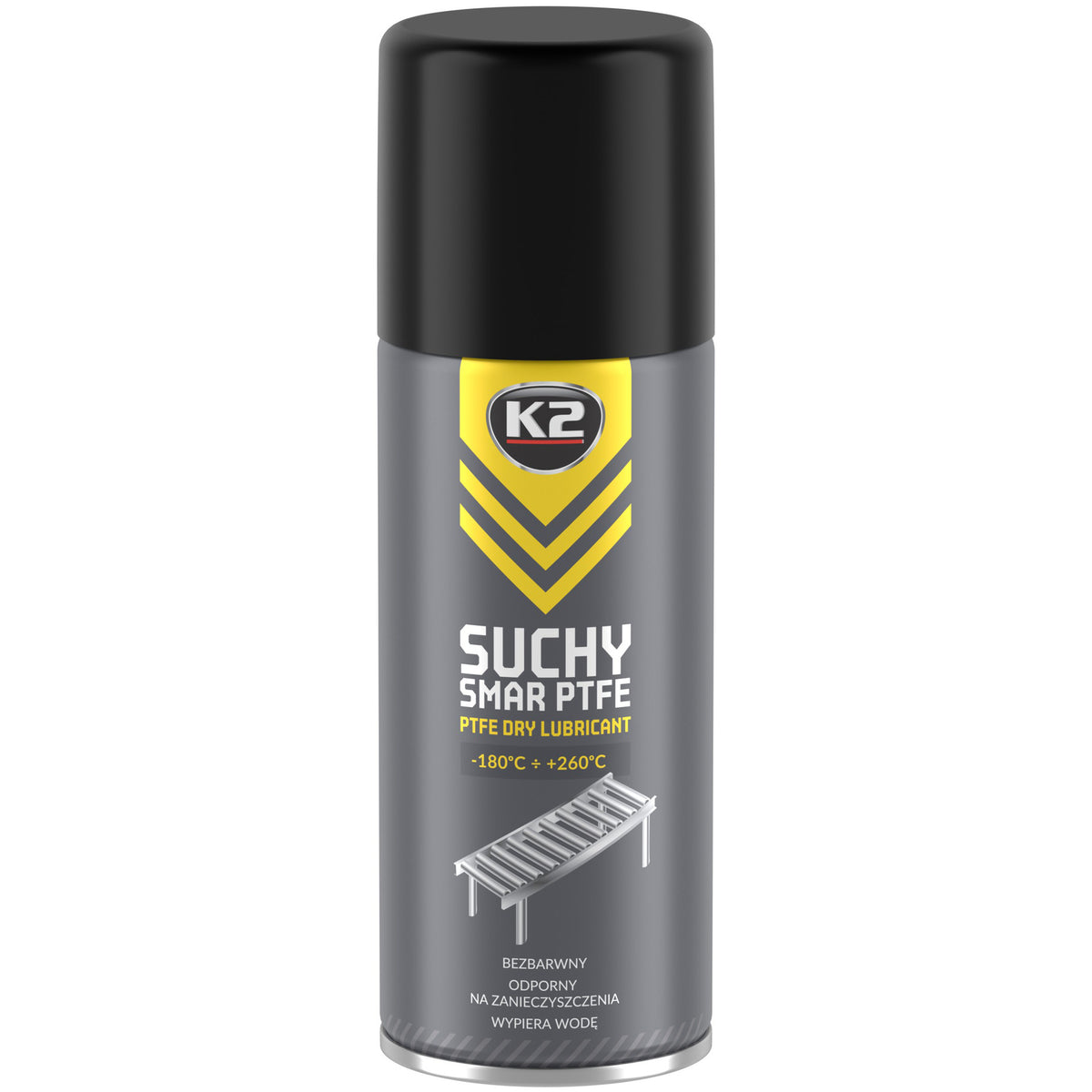 K2 суха смазка с PTFE 400 мл, аерозол W120