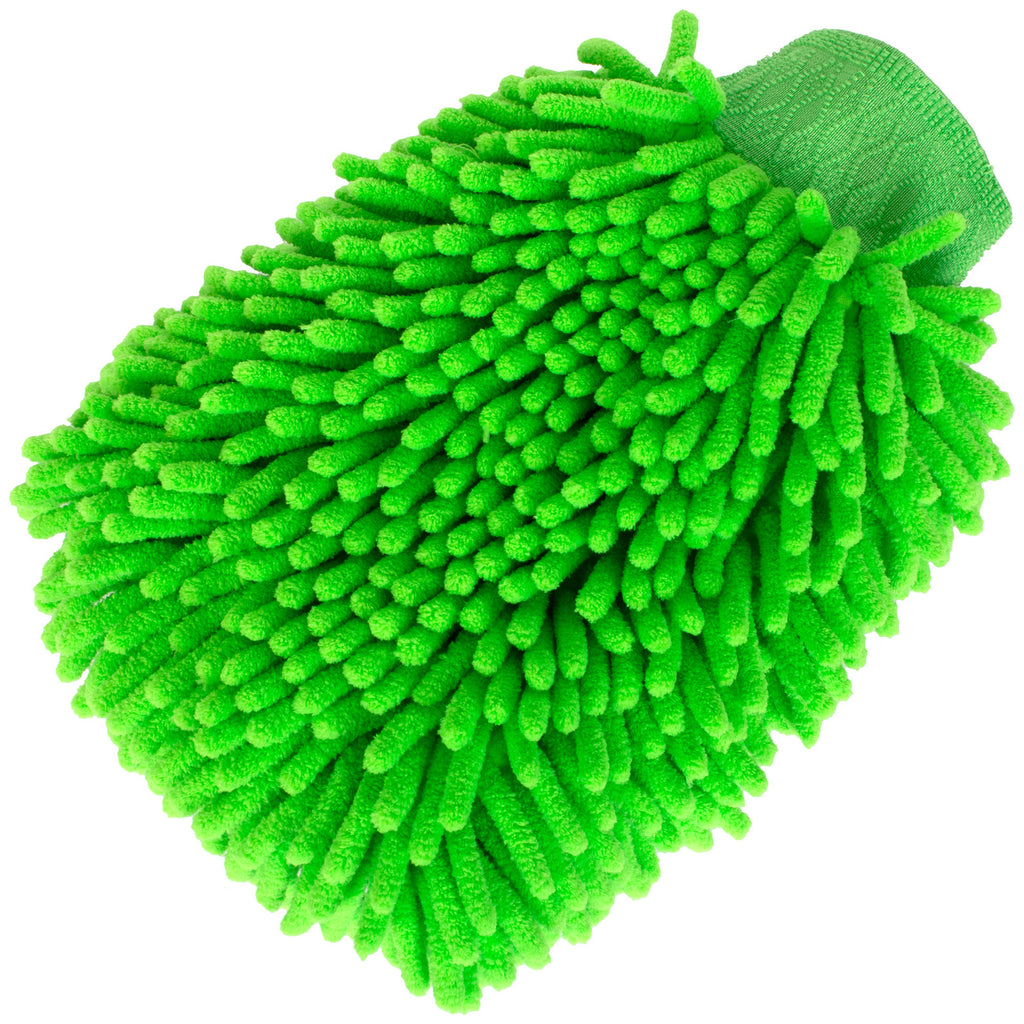 Mănușă din microfibră chenille pentru spălarea mașinii, 20x28 cm