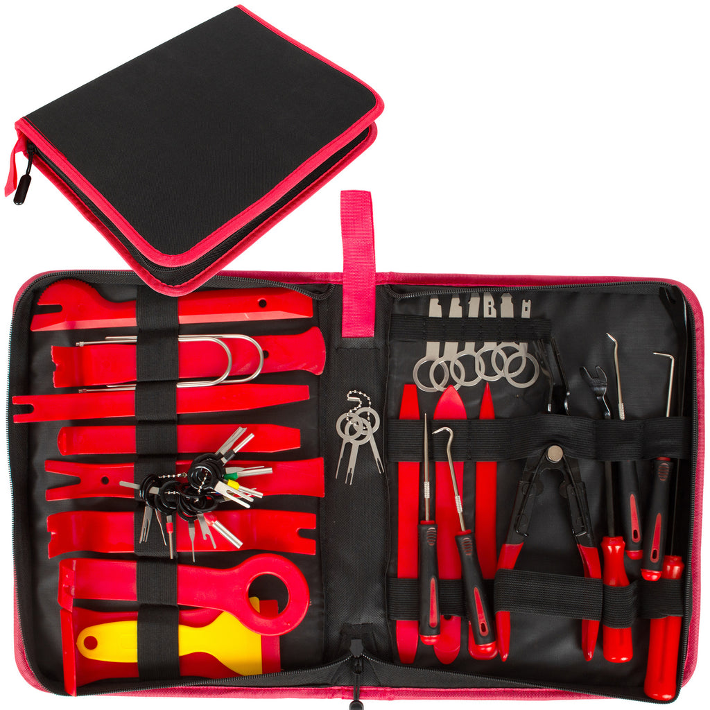 M MODECAR set de pârghii de demontare în etui 49 de piese