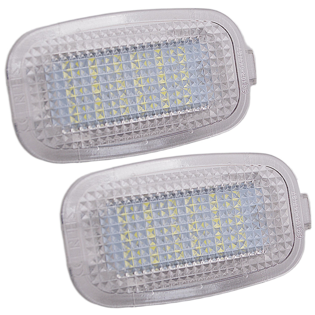 Mercedes W169 W245 W216 W204 X164 W164 W221 lampki podświetlenia wnętrza LED 2 szt. kpl.