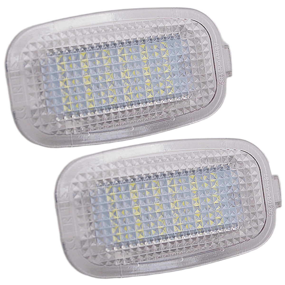 Mercedes W169 W245 W216 W204 X164 W164 W221 lampki podświetlenia wnętrza LED 2 szt. kpl.