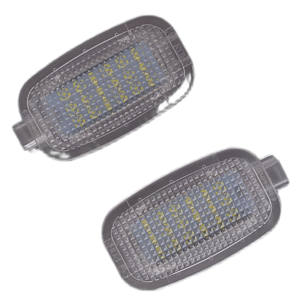 Mercedes W169 W245 W216 W204 X164 W164 W221 lampki podświetlenia wnętrza LED 2 szt. kpl.