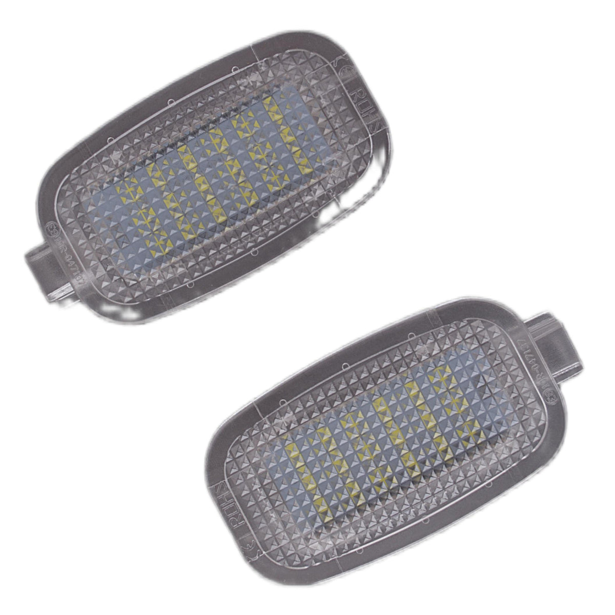 Mercedes W169 W245 W216 W204 X164 W164 W221 lampki podświetlenia wnętrza LED 2 szt. kpl.