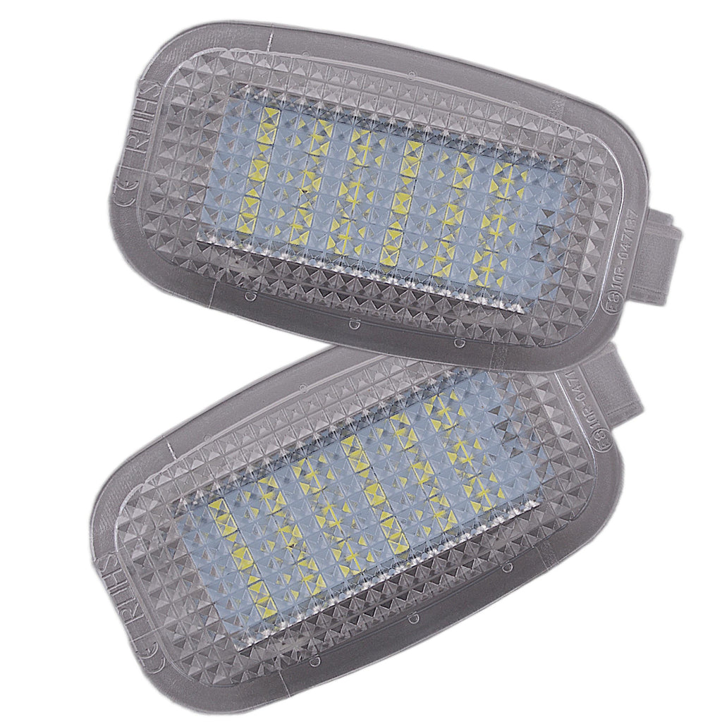 Mercedes W169 W245 W216 W204 X164 W164 W221 lampki podświetlenia wnętrza LED 2 szt. kpl.