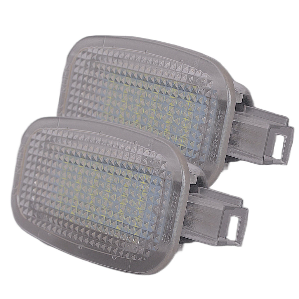 Mercedes W169 W245 W216 W204 X164 W164 W221 lampki podświetlenia wnętrza LED 2 szt. kpl.