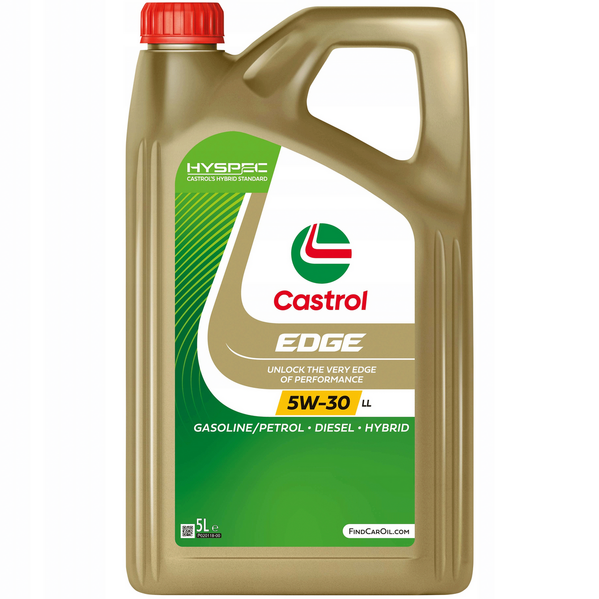Двигателно масло CASTROL EDGE 5W30 5 л LL, синтетично (синтетика)