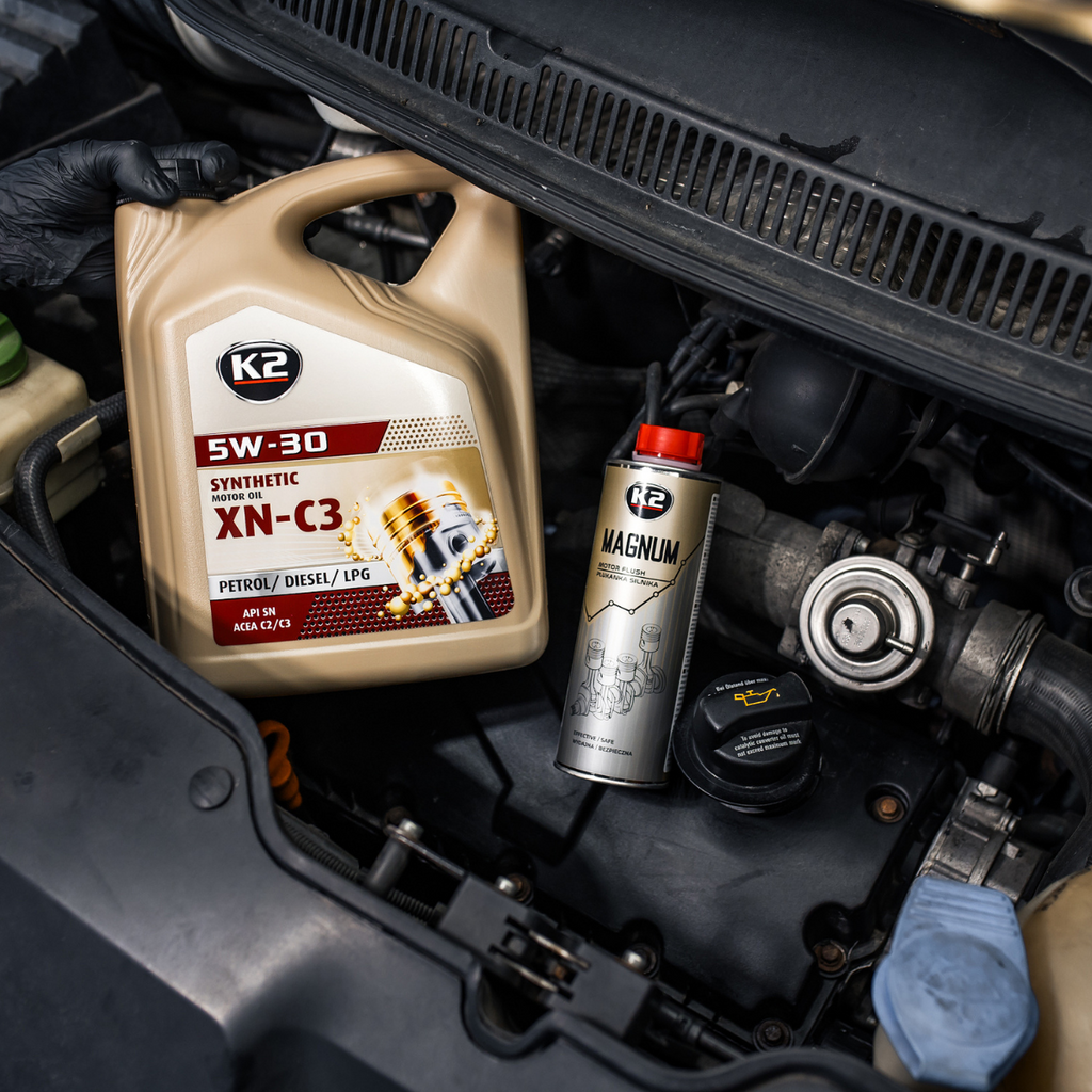 Промивка за двигателя K2 MAGNUM 500 мл T372