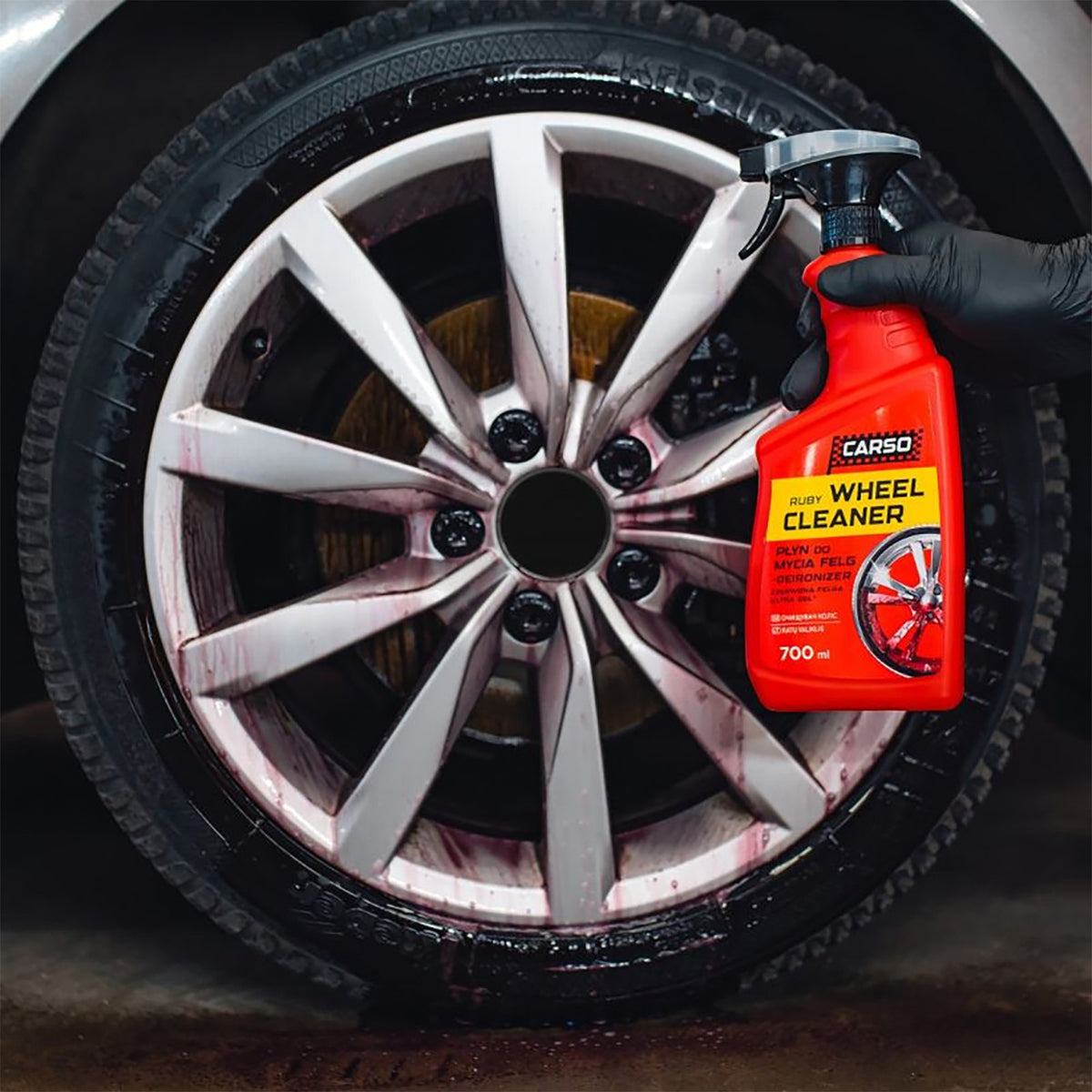 Течност за джанти CARSO Ruby Wheel Cleaner